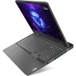 Lenovo Gaming 15.6'' LOQ 15IRH8, FHD IPS 144Hz G-Sync, Procesor Intel® Core™ i7-13700H (24M Cache, up to 5.00 GHz), 16GB DDR5, 512GB SSD, GeForce RTX 4060 8GB, No OS, Storm Grey