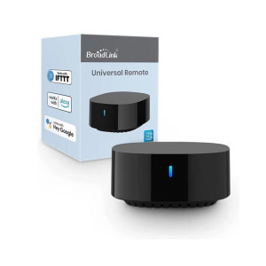 BroadLink Telecomanda universala IR TV Mate, Integrare Alexa, Google Assistant & IFTTT, Aplicatie, Distanta 8m
