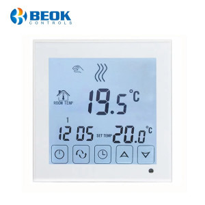 Termostat BeOk BOT-323W pentru centrala termica pe gaz si incalzire in pardoseala