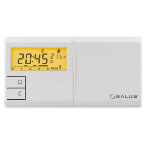 Salus 091FL programabil cu fir, Afisaj LCD, 9 Programe, Economisire energie pana la 30 %