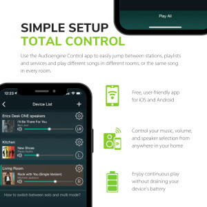 Audioengine Boxa A1-MR Wi-Fi Multiroom
