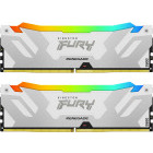 Memorie Kingston FURY Renegade White RGB 32GB DDR5 7600MHz CL38 Dual Channel Kit