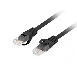 Cablu retea Lanberg PCU6-10CU Cat.6 Patch cable LSZH CU 5m Black