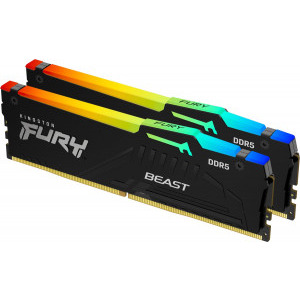 Kingston FURY Beast RGB 32GB DDR5 5200MHz CL40 Dual Channel Kit