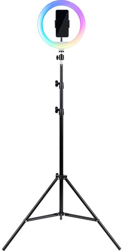 Selfie stick Havit ST7026, LED RGB, Black