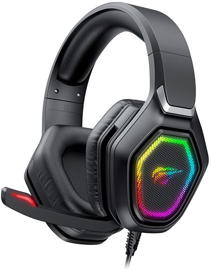 Casti Gaming Havit H659d RGB Black