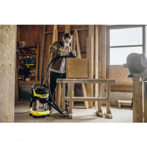 Karcher Multifunctional WD 5 P S V-25/8/22, 25L, 1000W, Galben/Negru, cu spalare, Galben-Negru