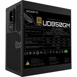 GIGABYTE UD850GM, 80+ Gold, 850W