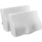Suporto Set 2x perne cu suport cervical din spuma cu memorie pentru copii 12-16 ani