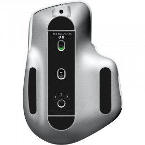 Logitech MX Master 3S, Wireless/Bluetooth, Pale Grey