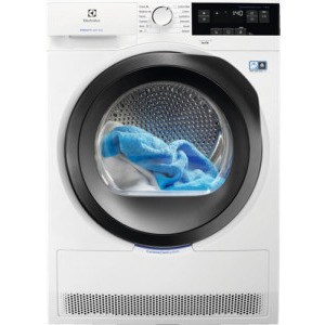 Electrolux EW9H378S, Pompa de caldura, 8 kg, Clasa A+++, Inverter, CycloneCare, Alb