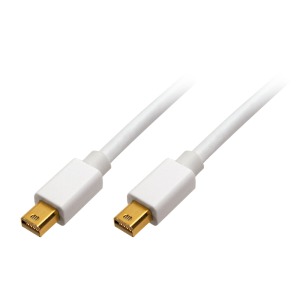 Logilink Mini DisplayPort Male - Mini DisplayPort Male, 2m, Alb