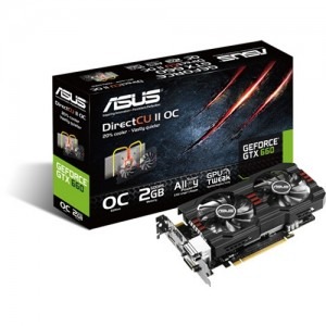 ASUS GeForce GTX 660 DirectCU II OC 2GB GDDR5 192-bit HDMI