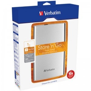 Verbatim Store n Go 1TB 2.5 inch USB 3.0 silver