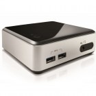 Intel (NUC) Next Unit of Computing D34010WYK, Core i3 4010U 1.7GHz, 2x DDR3 16GB max, mSATA, mini HDMI, mini DisplayPort
