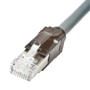 Aginode Cablu retea LSZH cat. 6A 3m grey
