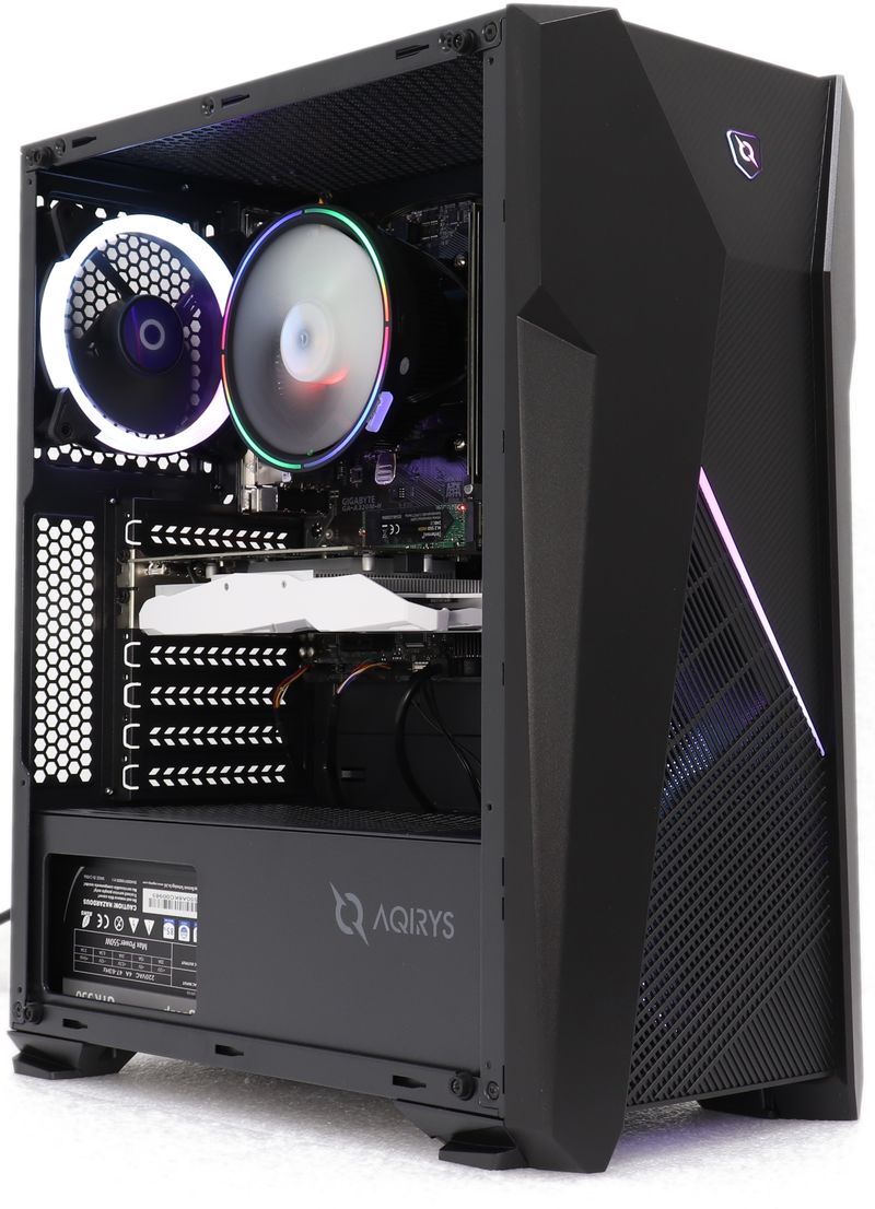 PC FirstGear Gaming Warglaive, AMD Ryzen 3 1200 3.1GHz, 8GB DDR4, 250GB SSD, GTX 1050 Ti 4GB GDDR5, Iluminare RGB