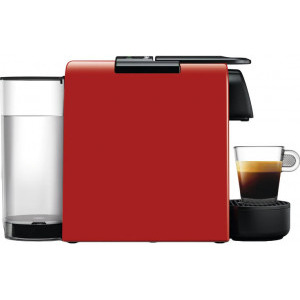 Nespresso by De'Longhi Essenza Mini Red + Aparat pentru spumare lapte Aeroccino 3, 1260W, 19bar, 0.6L, Rosu