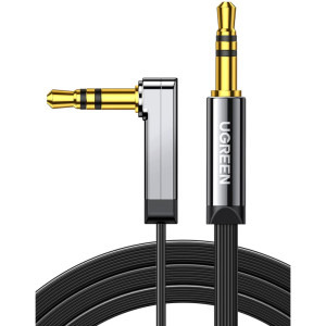 Ugreen AV119, Jack 3.5 mm Male - Jack 3.5 mm Male, 5m, negru-gri