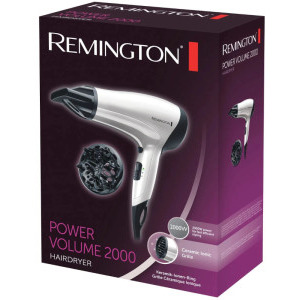 Remington Power Volume D3015, 2000W, Alb/Negru