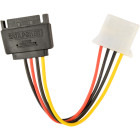 Cablu componente Gembird SATA Male - 4-pin Molex Female, 0.15m