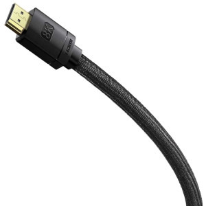 Baseus HD 8K, HDMI Male - HDMI Male, v2.1, 2m, negru