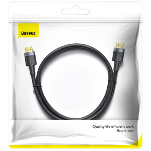 Baseus Cafule, HDMI Male - HDMI Male, v2.0, 2m, negru