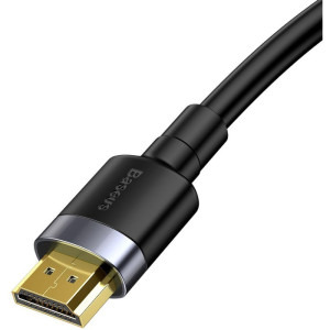 Baseus Cafule, HDMI Male - HDMI Male, v2.0, 3m, negru