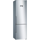 Combina frigorifica Bosch KGN397LEQ, 368 L, No Frost, Clasa E, 203 cm, Inox