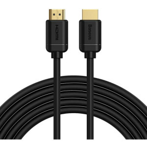 Cablu video Baseus HD 4K, HDMI Male - HDMI Male, v1.4, 5m, negru