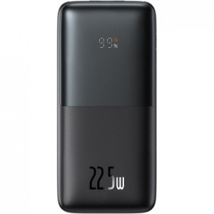 Baseus BIPOW Pro, 10000 mAh, 2x USB, 1x USB-C, 22.5W, Black, cu tehnologia Quick Charge 4.0