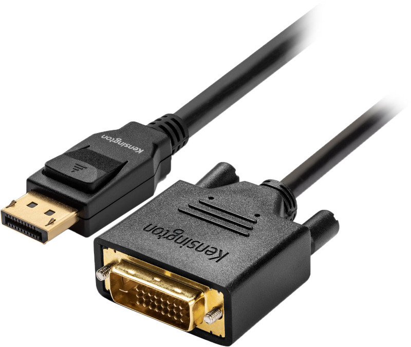 Cablu video Kensington K33023WW DisplayPort Male - DVI-D Male, 1.8m, negru