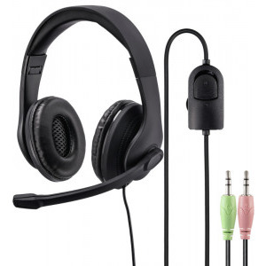 Casti Hama On-Ear, HS-P200 Black
