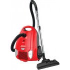 Aspirator Heinner cu sac HVC-MRD1400, 700W, 3L, Rosu/Negru
