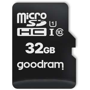 Card memorie GOODRAM M1AA, Micro SDHC, 32GB, Clasa 10, UHS-I U1 + Adaptor