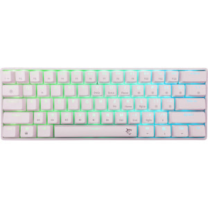 White Shark SHINOBI v2, RGB, BLUE OUTEMU Switch, Alb