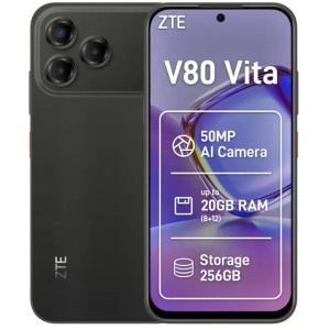 ZTE V80 Vita, 256GB, 8GB RAM, Dual SIM, 4G, 4-Camere, Midnight Black
