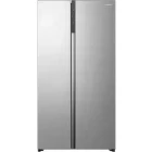 Frigider Side By Side Heinner HSBS-HS544NFINVXE++, 544 L, Clasa E, Full No Frost, Inverter, Control electronic, 178 cm, Inox