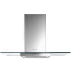 Faber decorativa Nice SRM A90, Putere de absorbtie 420 m3/h, 3 trepte, Clasa C, 60 cm, Inox