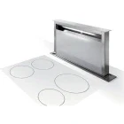 Hota incorporabila Faber Fabula Evo A90, Putere de absorbtie 300 m3/h, 5 trepte, Clasa A, 90 cm, Alb/Inox