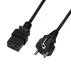 Logilink CP151, IEC320/C19, 1m, Negru