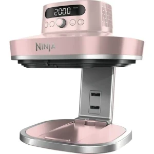 Ninja Friteuza cu aer cald portabila CRISPi Pro XL AS101EURS, 2050W, 5.7 L / 2.3L, Roz