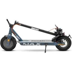 Ducati Trotineta electrica Pro-I Evo Max, Putere 350 W, Autonomie 40 km, Viteza max 25 km/h, Greutate max 100 kg, 8.5 inch, Gri