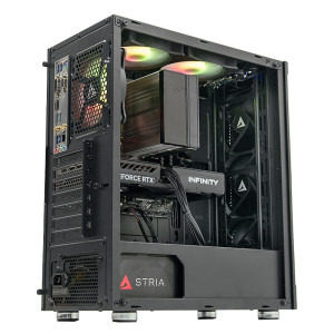 Gaming ZMEU Max Esports Edition, AMD Ryzen 5 5500 3.6GHz, 16GB DDR4, 1TB SSD, RTX 5060 8GB GDDR7, Iluminare RGB