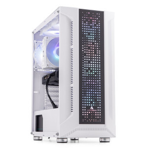 PC Gaming BALAUR Ultra Alb, Intel Core Ultra 5 225F 3.3GHz, 32GB DDR5, 1TB SSD, RTX 5060 8GB GDDR7, Iluminare RGB