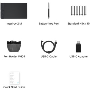 Huion Inspiroy 2 M H951P Black