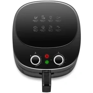 ETA Friteuza cu aer cald Vista 0168, 1300W, 4.3L, Negru
