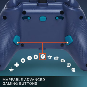 POWERA Advantage Aqua Wave Blue pentru Xbox Series X/S