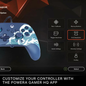 POWERA Advantage Aqua Wave Blue pentru Xbox Series X/S