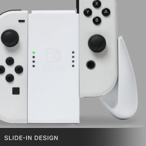 POWERA Suport Controllere Joy-Con White pentru Nintendo Switch